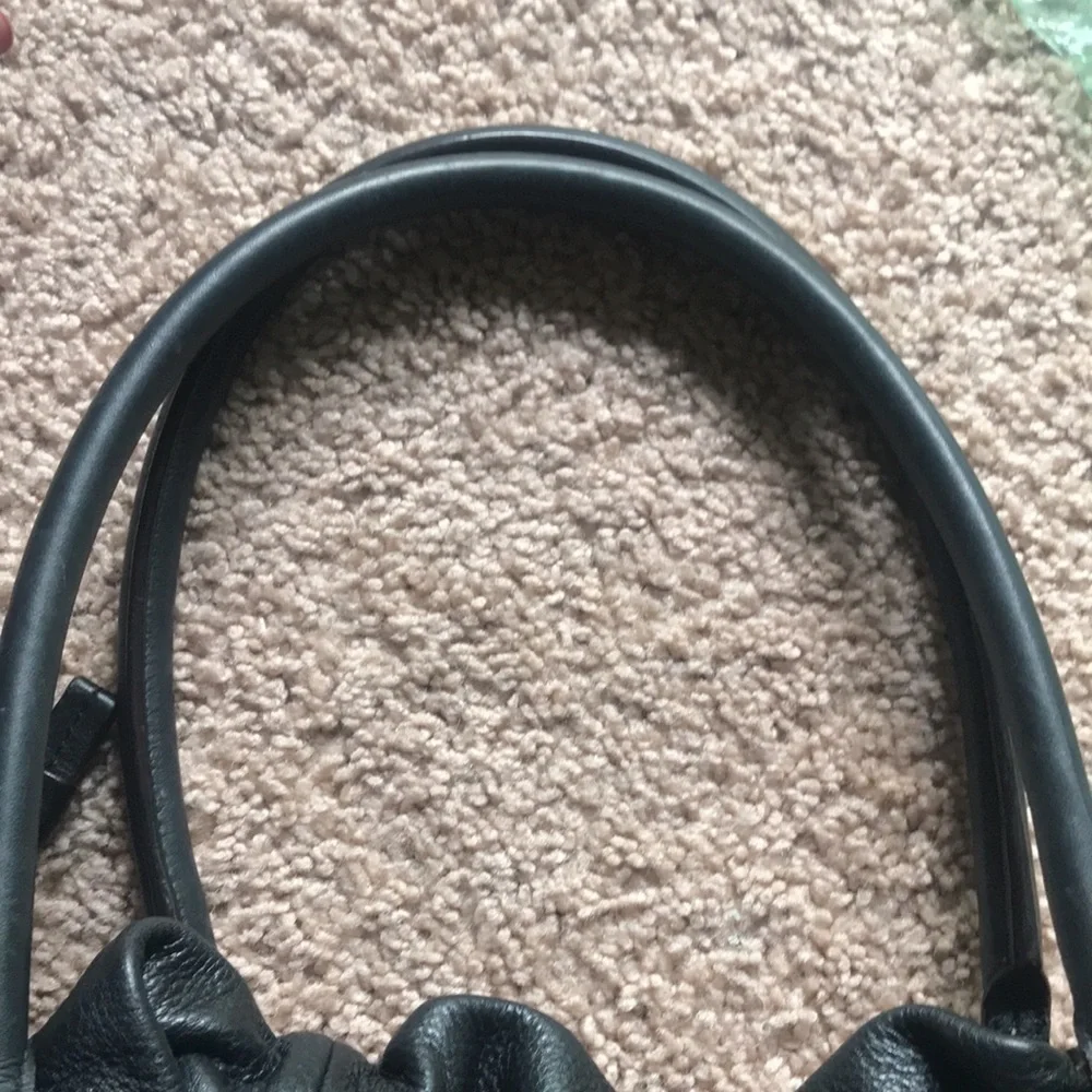 kate spade Westbury opus pebbled black leather satchel
